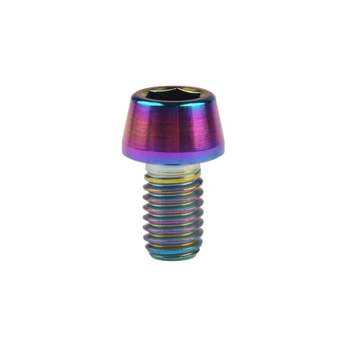 Miniatura 7 de Titanio Ti M6 x 10 16 18 20 25 30 35 40 45 50 55 60 2.559 in Allen - Tornillos hexagonales de 2.559 in, tornillos cónicos, paquete de 4