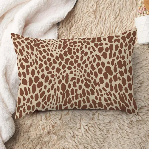 Miniatura 31 de ArogGeld Funda de almohada lumbar, estampado de guepardo verde, leopardo, estampado de leopardo, manchas de animales, almohada decorativa verde, A-17