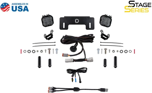 Miniatura 7 de Diode Dynamics Kit de luces de marcha atrás de la serie Stage compatible con Ford Bronco 2021-2025, SSC1 Pro
