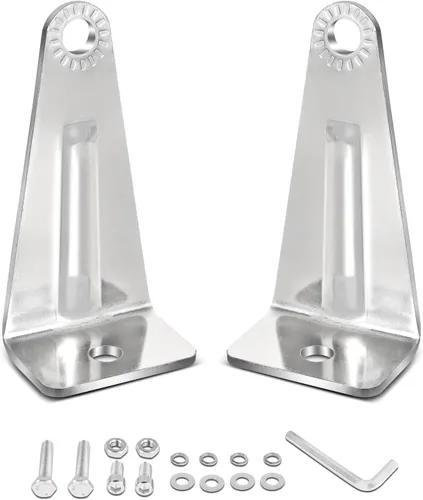 Miniatura 11 de Abrazadera de tubo, 2 piezas potente soporte magnético de montaje en base soporte de ventosa para barra de luz LED, soporte magnético para techo