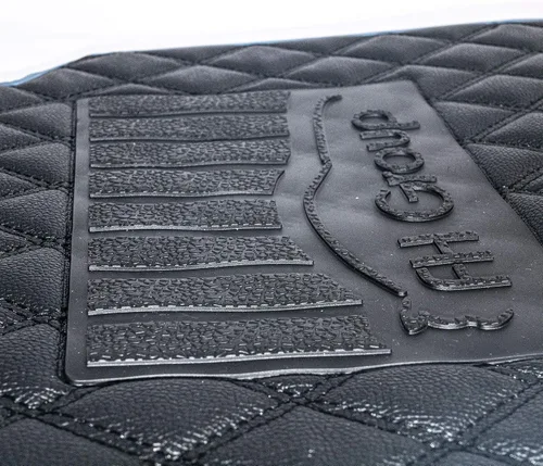 Miniatura 6 de FH Group Alfombrillas universales para automóvil, ajuste multiusos, de lujo, de piel sintética, combo de fundas de asiento de automóvil pequeñas