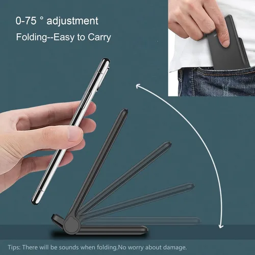 Miniatura 6 de Cargador inalámbrico 2 en 1, soporte de carga inalámbrica rápida plegable de 20 W, compatible con iPhone 17/16/16 Pro/15/14/X/AirPods, estación
