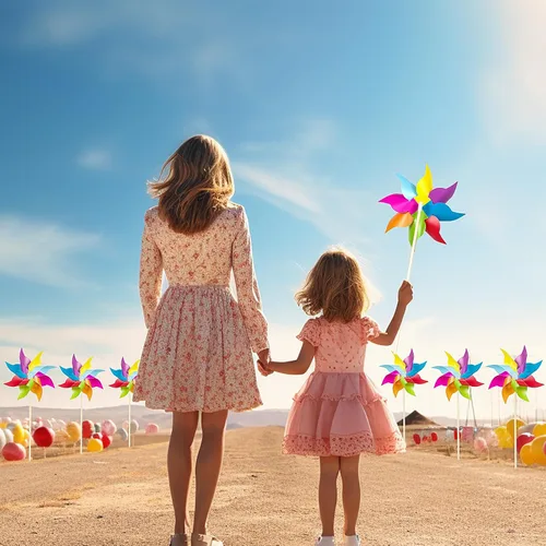 Miniatura 6 de HOOSUN Paquete de 12 Molinillos Arcoíris para Patio y Jardín, Decoraciones Arcoíris para Fiestas de Niños, Molinillos de Viento de Jardín Coloridos