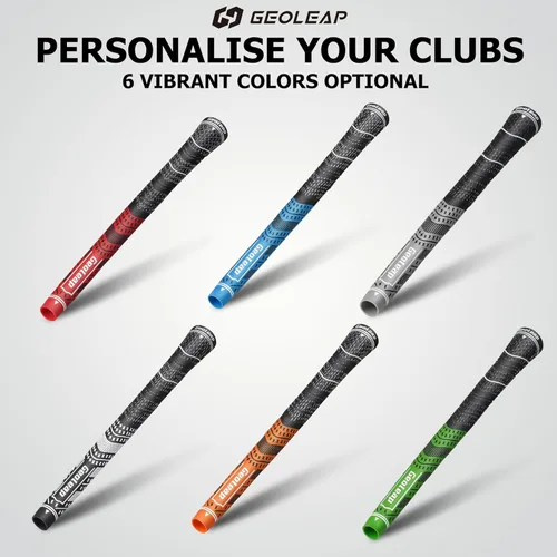 Miniatura 4 de Geoleap Golf Grips Set of 13- Grips with Tapes and Grips with All Repair Kits for Choice,Hybrid Golf Club Grips All Weather Contral, High Feedback &