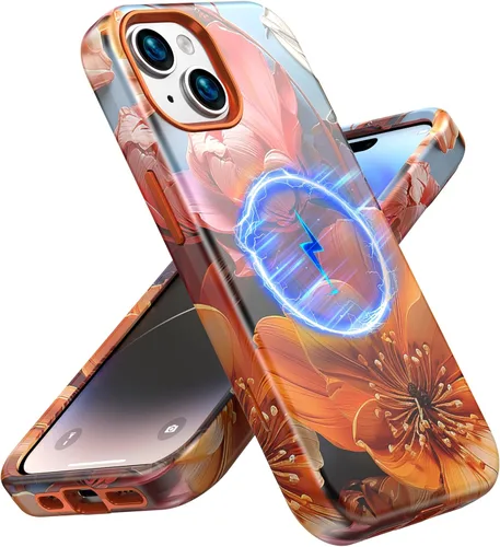 Miniatura 33 de Magsafe - Funda protectora para iPhone 13/14, a prueba de golpes, a prueba de caídas, funda inalámbrica para parachoques, protección híbrida