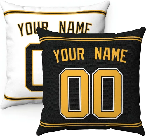 Miniatura 22 de ANTKING Paquete de 2 almohadas personalizadas con cualquier nombre y número, regalo personalizado para hombres, mujeres y niños Para Philadelphia
