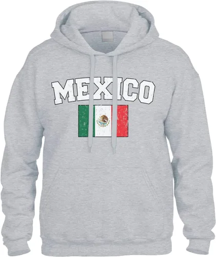 Miniatura 4 de Cybertela Sudadera con capucha con capucha y diseño de la bandera de México