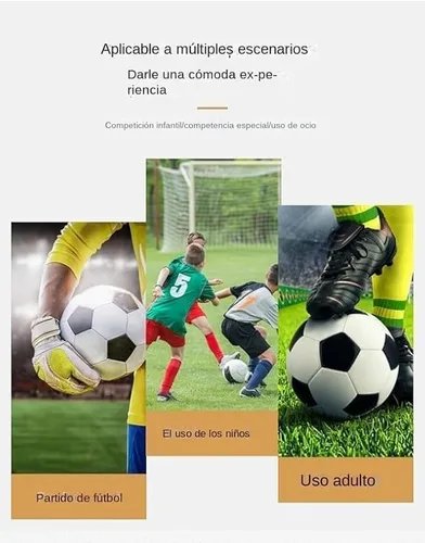 Miniatura 4 de Guantes de portero de fútbol, guantes de entrenamiento de portero, agarre fuerte, antideslizantes y transpirables para adultos y niños