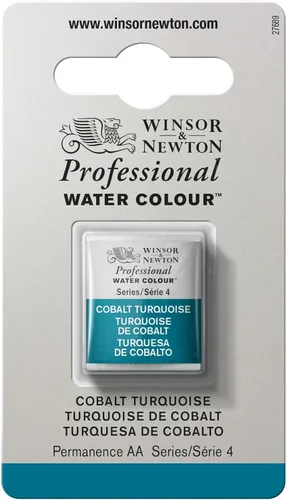 Winsor & Newton - Pintura para acuarela profesional Turquesa cobalto