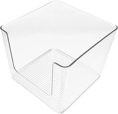 1 caja de almacenamiento de plástico multiusos organizador de libros para la oficina en casa, la escuela y el aula, contenedor de almacenamiento