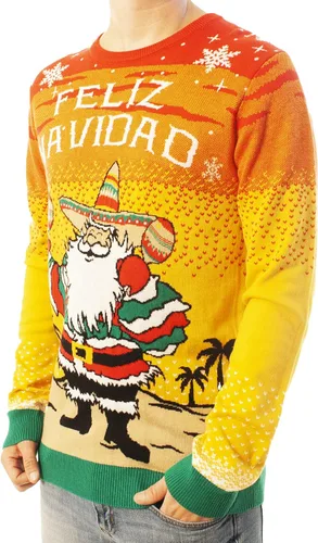 Miniatura 3 de Ugly Christmas Party - Suéteres llamativos de Navidad, unisex, suéter divertido de un reno