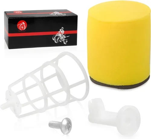 Miniatura 5 de Filtro de aire y soporte con jaula y topes para Suzuki Eiger 400 King Quad 400 Vinson 500 LT-A400 LT-F400 LT-A500 LT-F500 13792-03G00 13791-03G00
