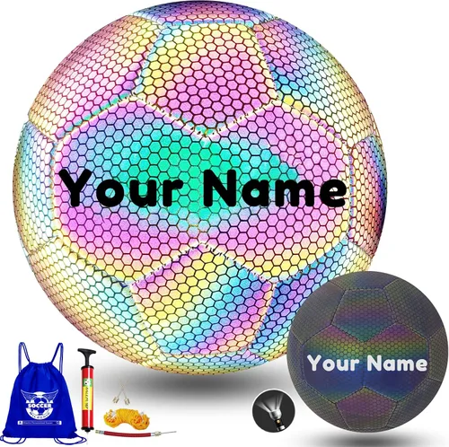 Miniatura 10 de Balón de fútbol personalizado tamaño 3/4/5, regalo de pelota de fútbol personalizada con nombre o texto para entrenador, hijo, hija, papá, mamá