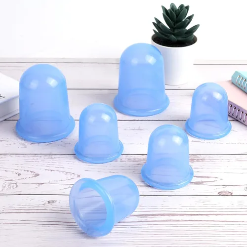 Miniatura 5 de Juego de terapia de ventosas de silicona, kit de ventosas para terapia de masaje, juego de ventosas para eliminar la celulitis, masajeador de copa