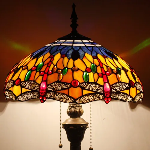 Miniatura 2 de WERFACTORY Tiffany Lamp Series - Pantalla decorativa para sala de estar y dormitorio