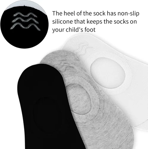 Miniatura 6 de Kereda 10 pares de calcetines de algodón antideslizantes para niños y niñas