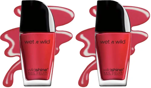 Miniatura 10 de wet n wild Wild Shine Esmalte de uñas, caleidoscopio, capa superior con purpurina, color de uñas