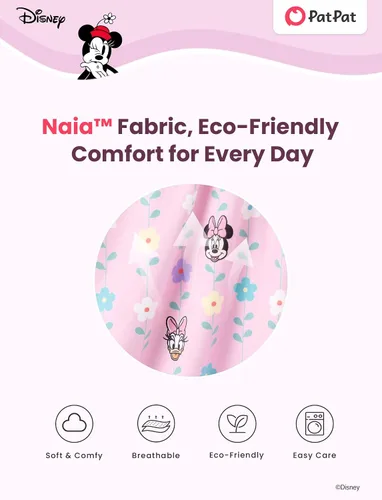 Miniatura 3 de Disney Vestido de princesa Minnie Mouse Frozen Elsa para niñas, con volantes, sin mangas, entrecruzado, ropa de verano para bebé a niño pequeño
