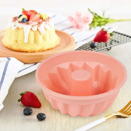 Miniatura 2 de GiFBERA Mini tubo estriado de silicona para hornear moldes de 3 pulgadas para tartas, se adapta a moldes estándar para magdalenas/cupcakes, 12