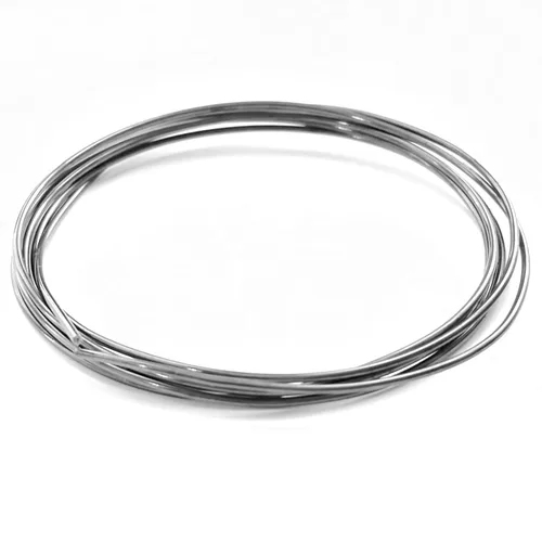 Miniatura 2 de Alambre de memoria con forma de nitinol (3.3 ft x 0.039 in, activación 40C/104F) Profesor Tony's Smart Ass Wire Company
