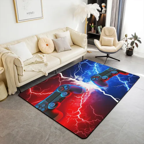 Miniatura 19 de Erosebridal Cowboys - Alfombra antideslizante de 3 x 5 pies, alfombra de caballos occidentales, tapete decorativo para interiores, montañas