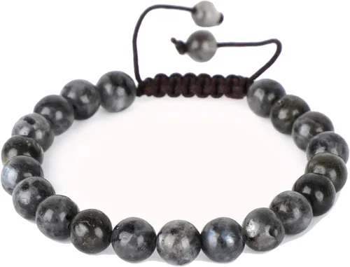 Miniatura 7 de AD Beads Pulseras de piedras preciosas unisex de 0.315 pulgadas (0.315 in), macramé curativo ajustable de 7 a 9 pulgadas Usa esta pulsera