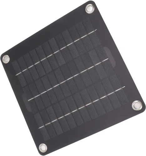 Miniatura 4 de Kit de panel solar, kit de panel solar portátil de 10 W, mantenedor de batería solar de 12 V con adaptador de encendedor de cigarrillos clip