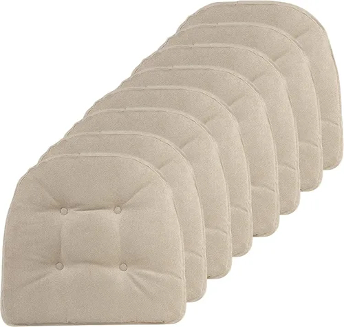 Miniatura 26 de Cojines antideslizantes para silla, ensamblados en Estados Unidos, almohadillas de asiento antideslizantes en forma de U para comedor, cocina