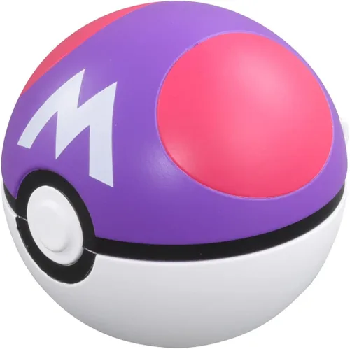 Takara Tomy Pokemon Monster Collection MB-04 Master Ball Pokemon Figura de Juguete 4 Años en Adelante, Cumple con los Estándares de Seguridad de