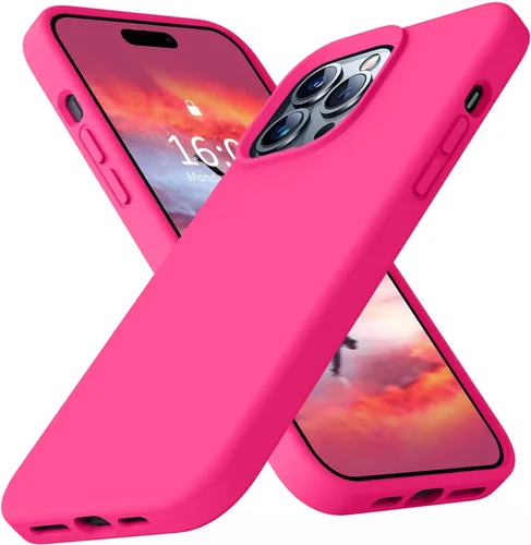 Miniatura 17 de Funda compatible con iPhone 13 de 6.1 pulgadas, de silicona líquida premium [forro de microfibra suave antiarañazos], goma de gel, protección Uva