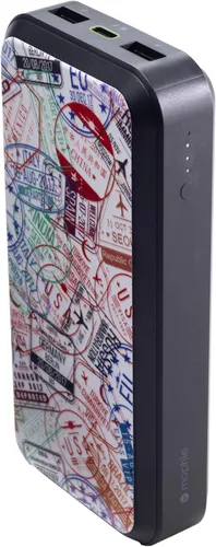 Miniatura 14 de Mophie powerstation prime10 - Banco de energía portátil con batería interna de 10,000 mAh, carga rápida USB-C PD de 18 W, carga 3 dispositivos