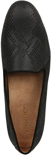 Miniatura 2 de Vionic Willa - Zapatos planos sin cordones para mujer, Negro Met Snake