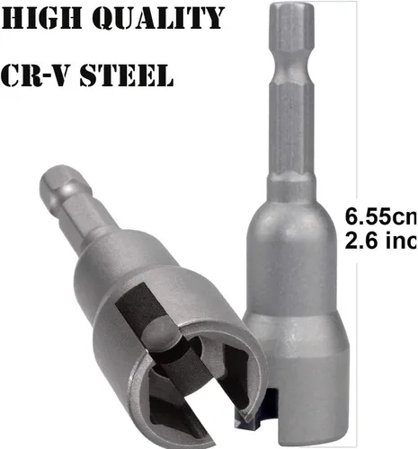 Miniatura 4 de PAGOW HD17921 llave para tuercas – vástago hexagonal de 1/4 pulgadas.