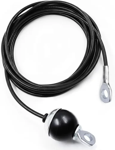 J Bryant Reemplazo de cable de polea de fitness, cuerda de alambre de acero resistente de 0.197 in (0.2 pulgadas) para gimnasio en casa y accesorios