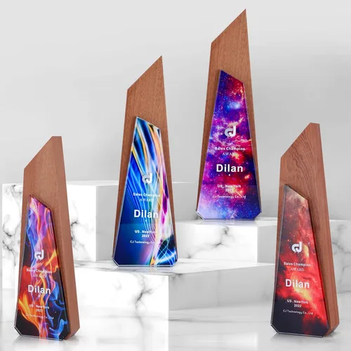 Miniatura 7 de Trofeos personalizados personalizados premio grabado Crystal Oscar Trofeo para empleados Estudiantes Empresa deportiva Reunión anual Alabanza Pastor