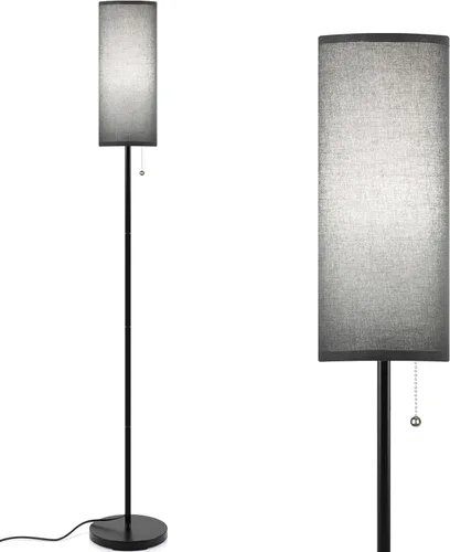Coucrek Lámpara de Pie para Sala de Estar, Lámparas de Pie Modernas de 3 Temperaturas de Color, Luces de Pie Minimalistas para Dormitorio, Oficina,