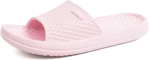 Miniatura 30 de FUNKYMONKEY - Sandalias de baño para mujer, sandalias para el interior del hogar, playa, antideslizantes