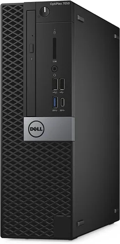 Dell OptiPlex 7050 Computadora de Escritorio de Factor de Forma Pequeño para Negocios (Intel Core de 7ª Generación i5-7500, 8GB DDR4, 512GB SSD, DV
