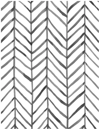 Miniatura 13 de HAOKHOME Papel tapiz azul marino para despegar y pegar, diseño moderno a rayas para baño, decoración extraíble de espiga de 17.7 pulgadas x 9.8 pies