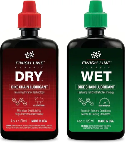Miniatura 9 de Finish Line WET lubricante para cadena de bicicleta aceites de bicicleta