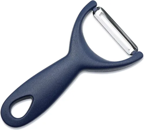 Pelador de Patatas en Forma de Y, Pelador de Verduras Premium Ultra Agudo para Cocina Azul