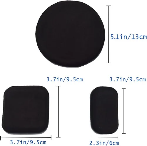 Miniatura 3 de Kit universal de acolchado para casco, almohadillas de espuma para casco de motocicleta al aire libre, juego de almohadillas de repuesto para casco