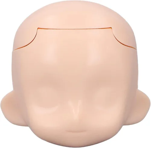 Miniatura 7 de Cabeza de muñeca en blanco, reemplazo de exquisita bola articulada de silicona para muñeca articulada de 1/12 bola para adultos (blanco normal)