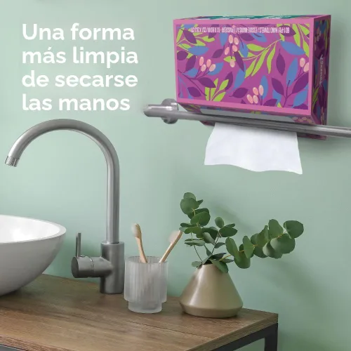 Miniatura 3 de Kleenex Toallas de papel desechables para manos, 6 cajas, 60 toallas por caja (360 toallas en total), el empaque puede variar