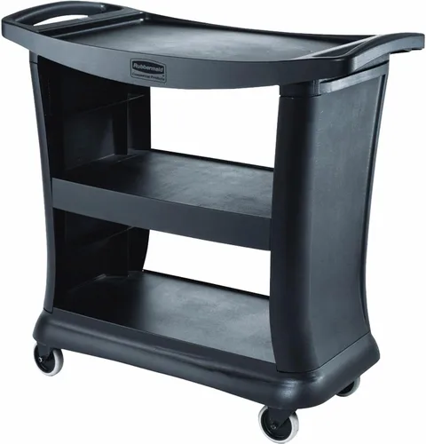 Miniatura 4 de Rubbermaid Commercial Products Xtra - Carrito utilitario con ruedas, capacidad de 300 libras, 20 pulgadas de ancho x 40-5/8 pulgadas de profundidad