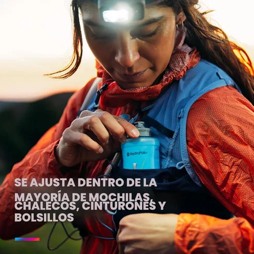 Miniatura 5 de HydraPak SoftFlask - Collapsible Nutrition Flask (150ml or 250ml) - BPA Free, Easy Open Cap, Foldable, Lightweight