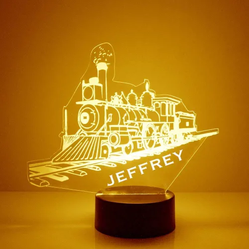 MMS Vehicles - Lámpara LED de luz nocturna, personalizada con tu nombre o texto, control remoto en 16 colores, 4 modos de luz, lámpara LED de regalo