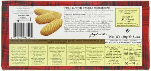 Miniatura 6 de Walkers Shortbread Vanilla 5.3 OZ (Paquete de 12) 12