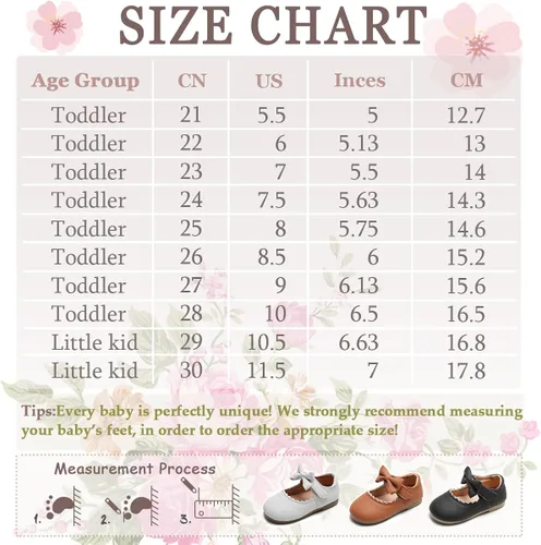 Miniatura 6 de Peyarlie Zapatos de vestir para niña pequeña, Mary Jane bailarina, zapatos planos para fiesta, escuela, con lazo, boda, princesa