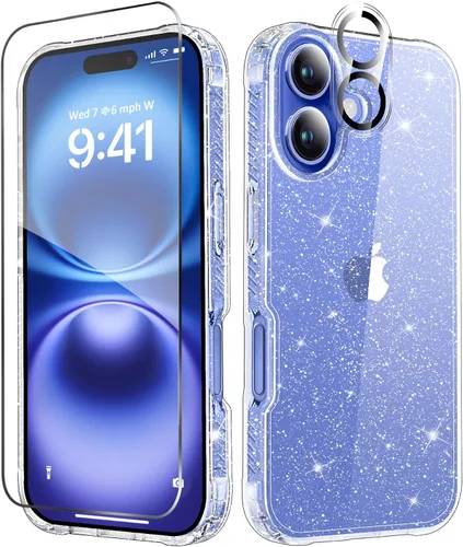 Miniatura 13 de MIODIK Compatible con Funda para iPhone Air, [Compatible con Magsafe] con Protector de Pantalla y Protección de Cámara Mejorada, Funda Protectora